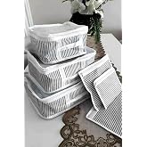 Mayaglory Luggage Organizer Organizer, Luggage Organizer, Travel Organizer, Gray Color, Set of 6