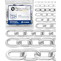 Catena Acciaio Inox 6X4mm 1 Mt | Braccialetti-Collane