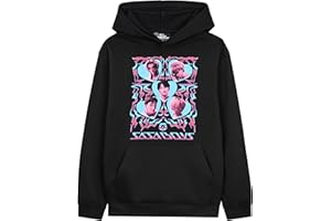 KPop Demon Hunters Officiel Sweat a Capuche Fille, Hoodies Cosy Hiver, Kawaii Loungewear, Chaud Cadeau pour Filles et Ado