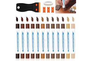 Yooyan laminat reparationssats 12 färger brun, träreparationsset