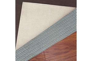 JANFEEL Anti-Slip Rug Underlay,200 * 300 CM Non-Slip Rug Mat Liner for Wooden Floors,Carpeted and Hard Floors Cuttable PVC Rug Grippers for Laminate Floor & More