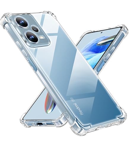 Ivoler Kristallklare Handyhülle Für Xiaomi Redmi Note 12 4G – Militärischer Schutz, Kratzfest & Vergilbungsfrei