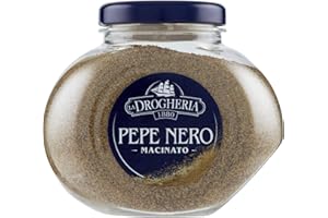 LA DROGHERIA 1880 Drogheria e Alimentari Spa Pepe Nero Macinato - Pacco da 6 x 110 g