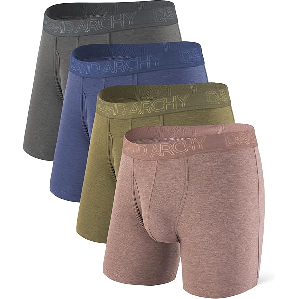 Boxer Uomo In Bambù Con Tasca 3D - Pacco Da 3 Mutande Morbide E Traspiranti - Foto 6