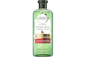 Herbal Essences Champú Bio: Renew sin Sulfatos con Aloe Intenso Y Mango, en Colaboración el Royal Botanic Gardens de KEW, 380ml