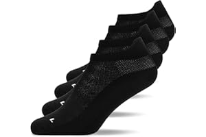 Snocks 4 Paia di Calzini Running per Uomo e Donna in Cotone Organico - Calze Sportive Unisex - Calzini Palestra Donna Uomo Antivesciche e Antiscivolo per Padel, Crossfit, Basket - Taglia 35-50