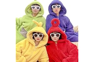 CXAFQ Jednoczęściowa koszula nocna,Kreskówka domowa Zimowa kreskówka domowa, Kreskówka domowa Miękkie, Przytulne i ciepłe polaro,Prezenty dla dorosłych, Wypoczynek, sen,169-173cm