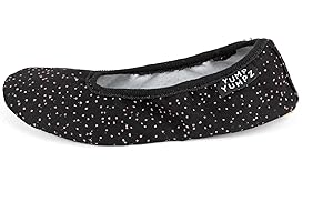 YUMP YUMPZ - Freche Gymnastikschuhe aus Baumwolle - Turnschläppchen/Saalturnschuhe/Ballettschuhe/Flats  in verschiedenen Größen.