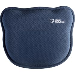 Coussin Koala Perfect Head Pour Allaitement - Anti Tête Plate Bébé - Bleu Avec 2 Housses