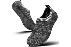 Sosenfer Chaussures Homme Femme Maison Pantoufle pour Intérieur Semelle Antidérapante Slip-on Slippers Unisex