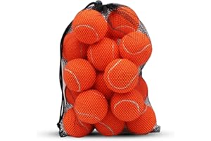 SHYUJAJIE Palline da tennis, confezione da 20 palline da tennis per allenamento, ad alta elasticità, per principianti, esercizio fisico per cani