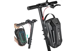 Jeebel Borsa per Scooter Elettrico 2L/3L Borsa Manubrio di Monopattino di Guscio Impermeabile Eva con Telaio a Sgancio Rapido o Velcro Universale sac per Xiaomi Mijia/Sedway ES/Ninebot