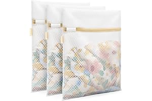 Prezon Sacchetti per Biancheria, Sacchetti per Lavatrice, Borsa per la Biancheria in Rete Riutilizzabili e Durevoli per Camicette Delicate, Calze, Biancheria Intima, Reggiseno, Lingerie