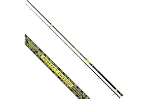 Black Cat Premium Catfish Rod Perfect Passion Long Range Fishing Rod Catfish Fishing Rod Casting Weight 600 g Black/Yellow 3.30 m