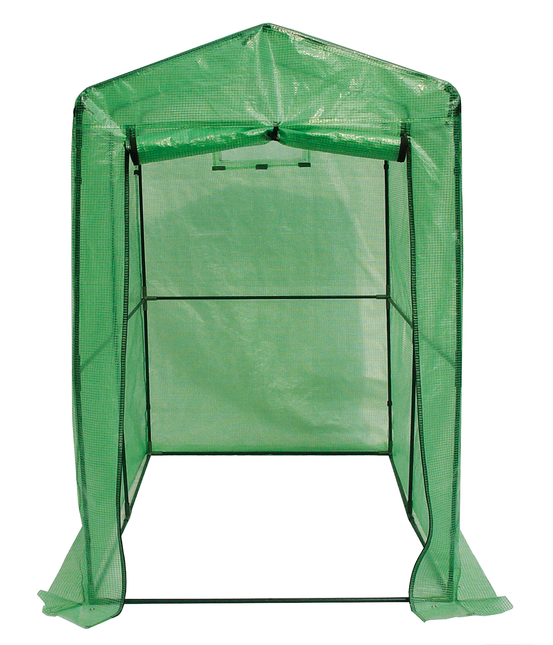 Dehner Tomaten-Gewächshaus Maxi, ca. 187 x 183 x 122 cm, Kunststoff/Metall, Grün Serra per pomodori, Verde