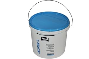 Ponal Wasserfest, gebrauchsfertiger Holzleim mit hoher Verleimungsfestigkeit, Holzkleber für Montage-, Flächen- & Fugenverleimungen, transparenter PVAc-Weißleim, 1x5kg