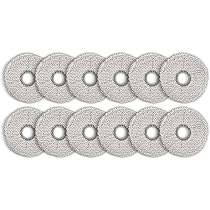 Serpillères Lavables ECOVACS - Lot De 8 Pour Robots Aspirateurs