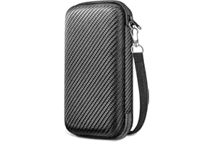 Fintie Graphing Calculator Carrying Case for Texas Instruments TI-84 Plus CE, Hard EVA Shockproof Travel Protective Box (Black)