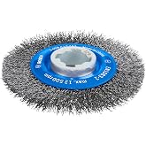 Bosch Professional Accessories cam fır&ccedil;ası, dalgalı tel Clean (metal i&ccedil;in, X-LOCK, &Oslash; 115 mm, tel kalınlığı 0,3 mm)