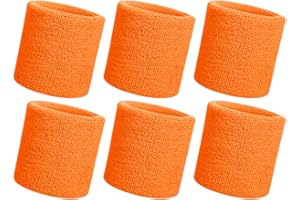 HANERDUN Serre Poignets Wristbands pour Sports Sweatbands Absorbants pour Foot-Ball Basket-Ball Sport Athlétique Fonctionnement