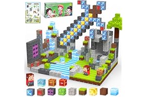 IEEILULU Construction Magnetique Enfant Cube Magnétique 100 pièces 2.5CM, Jeux Aimants Magnetic Blocks, Bloc de Cube Magnétique Jouet Montessori Cadeau Créatif pour Enfants 3 4 5 6 7 8 9 10 Ans