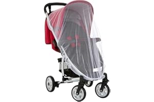hauck Protect Me Moustiquaire pour Cosy, Landau, Poussette Et Lit Parapluie, Protection Anti-Insectes Universelles, Tissu à Mailles Résistant Et Solide, Blanc
