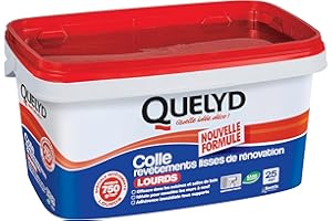 BOSTIK Quelyd Colle Revetements Lisses de Renovation Lourd, 5 kg