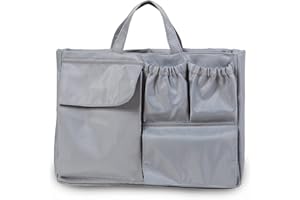 CHILDHOME Mommy Bag, bolso cambiador, maternidad, bolso de viaje, gran capacidad, cambiador, correa ajustable para el hombro, compartimentado, bolsillo termico, pasaje para la maleta