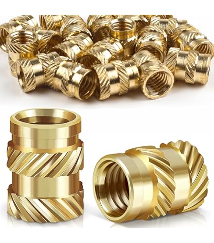 ZITFRI Dado A Vite 100 Inserti Filettati M6 X 15 Mm Con Bordo Di - Foto 1