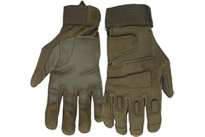 MILALOKO Mimicool Gants de Plein air pour Homme Gants Anti-dérapants résistants à l'usure couvrants la totalité du Doigt pour vélo Moto