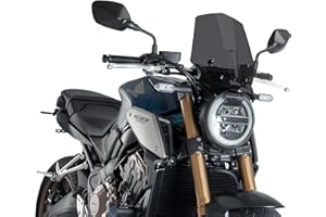 Puig Saut-Vent Naked New Generation Sport 9748F pour Honda CB650R Neo Sports Café 19', Honda CB1000R Neo Sports Café 18'-19'