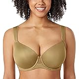 AISILIN Women's Plus Size T Shirt Bra Full Coverage Underwire Wide Strap Comfort