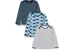 Care unisex baby t-shirt Ls – AOP (3-pack) långärmad skjorta (6-pack)