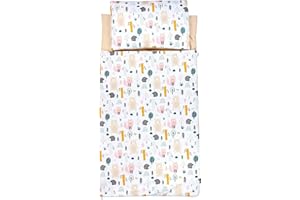 ‎TUPTAM TupTam Deckenschlafsack mit Kissen und Beutel – Kinder Schlafsack 135×70 cm für Kindergarten, Reisen und Zuhause