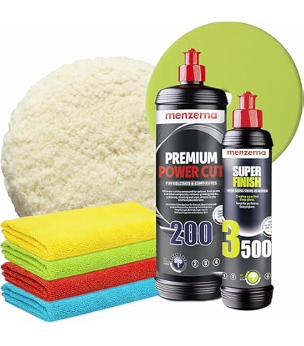 detailmate - Menzerna Premium Gelcoat Boots polijstset Polish (One Step Polish Protect Equipment set