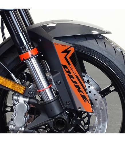 Labelbike 3D Aufkleber & Frontschutz Für KTM Duke 125 (2024-2025) – Personalisierung & Schutz