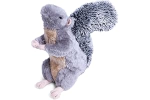 Petface Cyril The Squirrel Plush Dog Toy with Built-In Squeaker (Pack of 1)