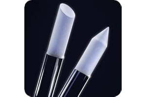 ‎GLADZY Glas Nagelhautschieber Nagelfeile – Manikürestäbchen, Professionelle Präzisionsfeile Hautschieber für Nagelhaut, Schleifoberfläche nutzt sich nie ab, echte tschechische Qualität von Gladzy