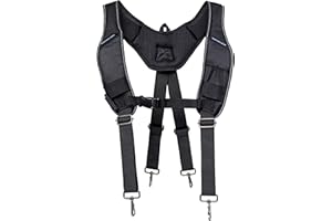 Bosch Sortimo ProClick Suspenders misura L/XL – Cintura portautensili professionale in tessuto sintetico altamente resistente, ideale per borse degli attrezzi ProClick Tool Pouch – di Wfix