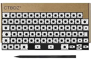 CTBDZ Charnière papillon de rechange pour clavier britannique pour MacBook Pro 14" 16" M4 Pro/Max A3185 A3186 A3401 A3112 A3403 A3404, MacBook Air 13" 15" M4 A3240 A3241 2024-2025 (Charnière)
