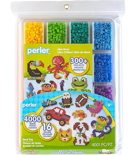 Perler Beads 1,000 Count - Kiwi Lime Color, Craft Beads For Pegboard Designs, Ages 6+ - View #5