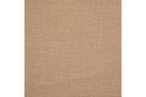 Kt KILOtela - Tela Arpillera, Saco, Yute, Manualidades, Costura Creativa, Decoración, Navidad, Tapicería, Jardinería, 200 cm Largo x 147 cm Ancho, Color Natural, Marrón - 2 Metros