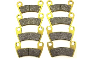 Master Chen Front Rear Brake Pads Brakes for Polaris Razor RZR 900 50'' RZR-S 900 60'' Inch 2015-2018 FA456F FA657R MC0451