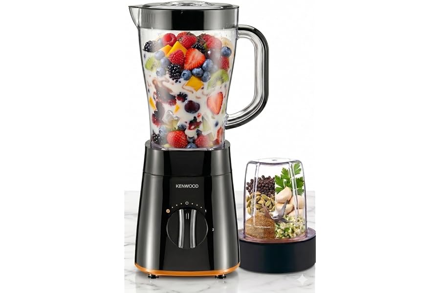 KENWOOD Smoothie Blender with Grinder Mill, 500W