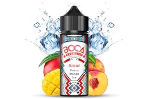 BOCAAROMATIC Aroma Amor - Gusto Pesca, Mango e Ice - Boca Aromatic 100% italiano (30)