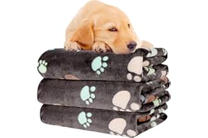 4-Pejiijar 3 Piezas Manta para Perros Mascotas Gatos Manta Suave Lavable Alfombrilla para Dormir Manta para Cachorros Tapete para Sofa Cama Adecuada para Pequeño Mediano Grande Perros Gatos Mascotas
