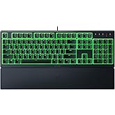 Razer Ornata V3 X - ABD LayOutrazer Ornata V3 X RGB D&uuml;ş&uuml;k Profilli Oyun Klavyesi (Sessiz Membran Anahtarı, UV Kaplamalı Keyca