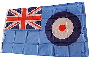 NWFlags RAF Ensign Flag 5ft x 3ft 75d Premium Polyester Suitable For Flagpoles