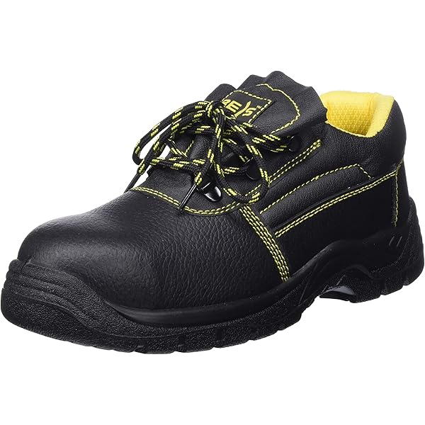 Chaussures De Sécurité Basses Aimont Eagle ESD S3 - Noires/jaunes
