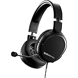 SteelSeries Arctis 1 Wired Over Ear Headphones with Mic (Black)